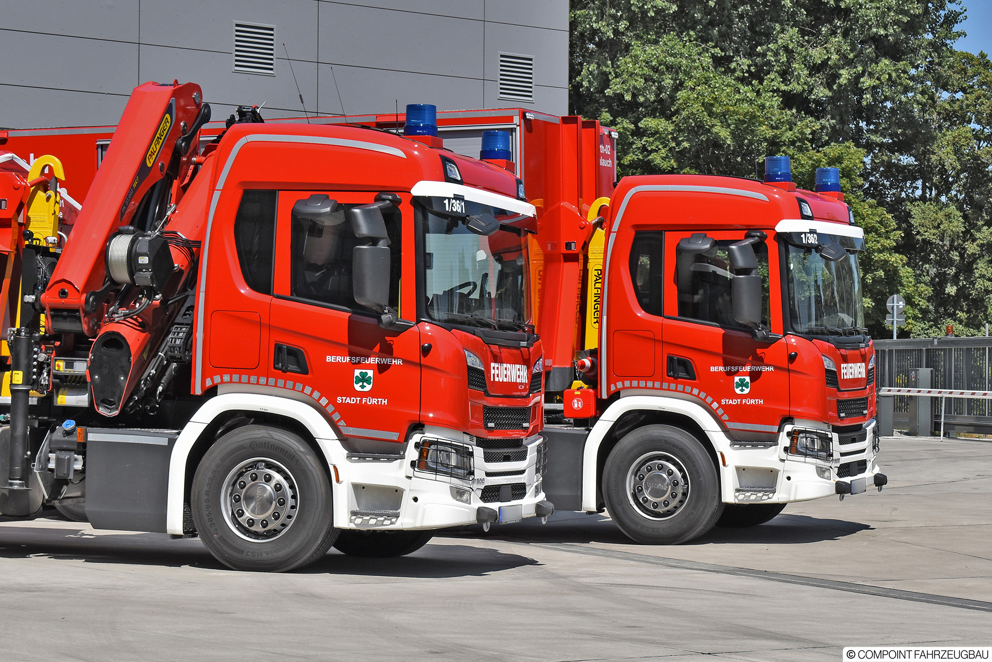 COMPOINT Fahrzeugbau - ELW Feuerwehr Trockau